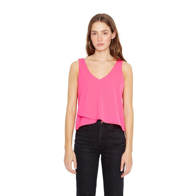 JACINTA TIENDA - Polera Sara sin mangas III rosada Jacinta Tienda