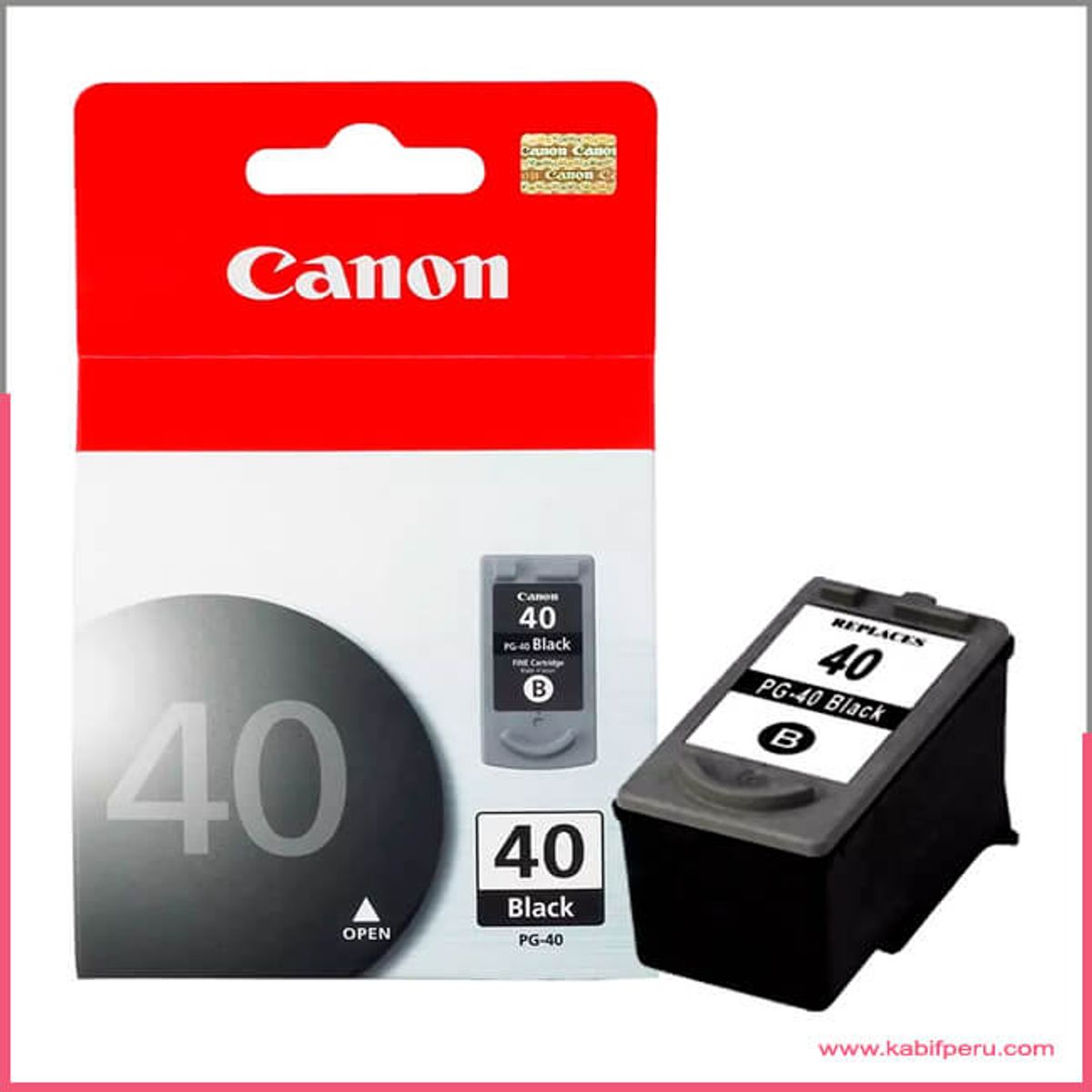 CANON - Cartucho de Tinta Canon PG-40 16 ml Negro CANON