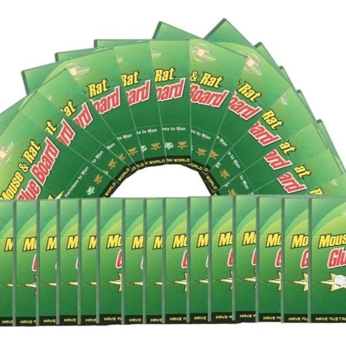 U BUY - Trampa Ratones Pegajosa X30 Unidades Control Desratizacion