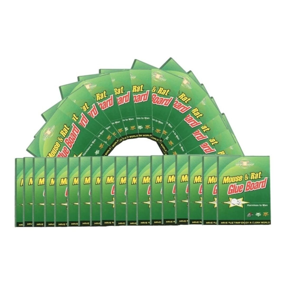 U BUY - Trampa Ratones Pegajosa X30 Unidades Control Desratizacion