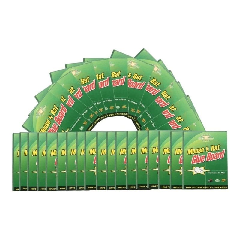 U BUY - Trampa Ratones Pegajosa X30 Unidades Control Desratizacion