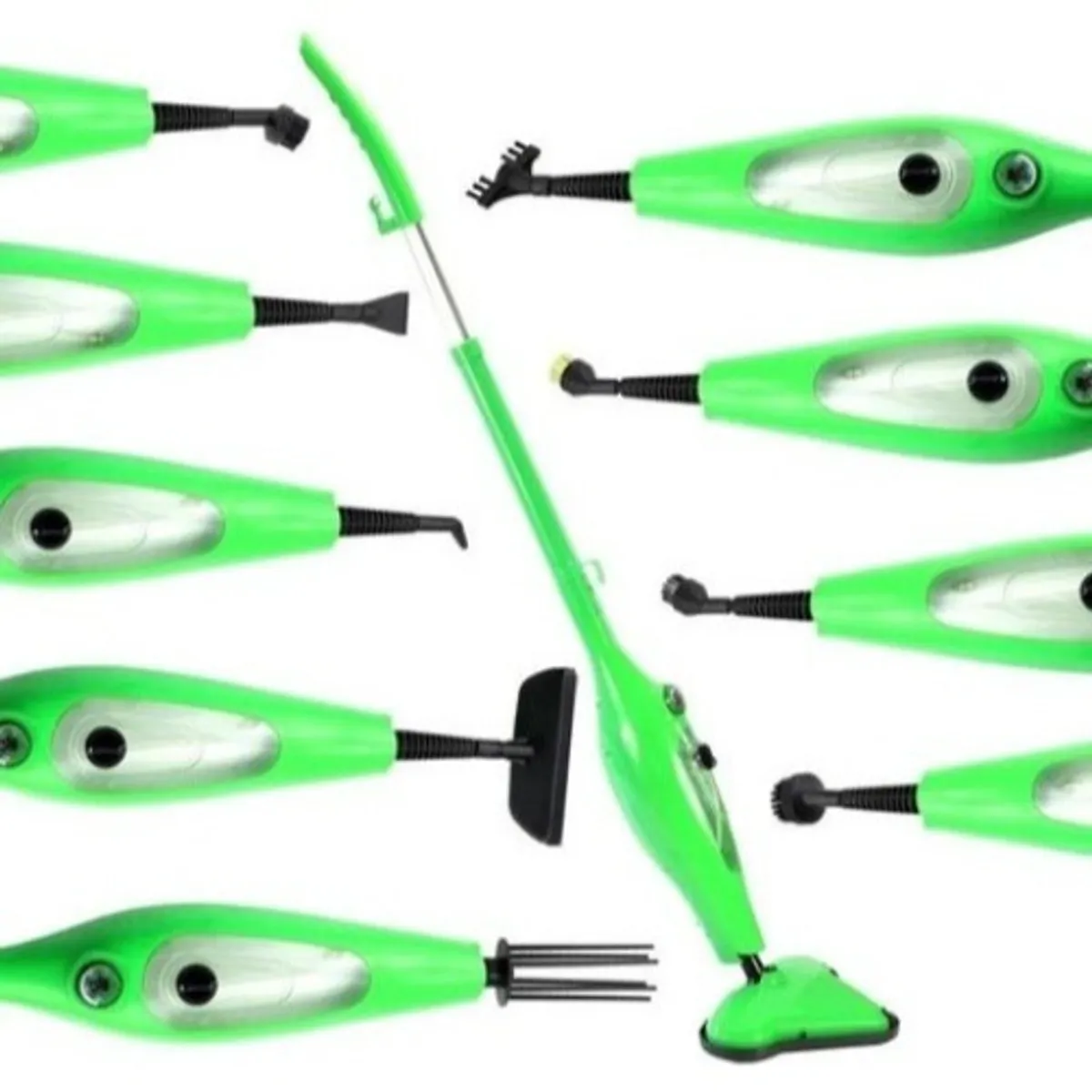 U BUY - Mopa A Vapor Multifuncional 12 En 1 Accesorios Limpieza