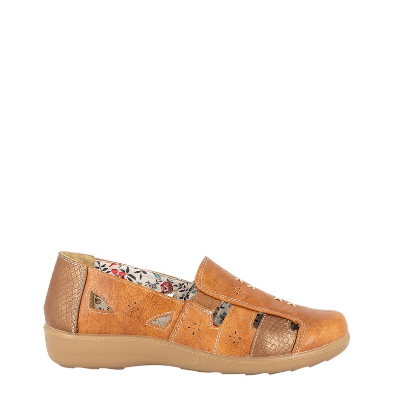 PASSER - Mocasin Mujer Caramelo Badet Passer