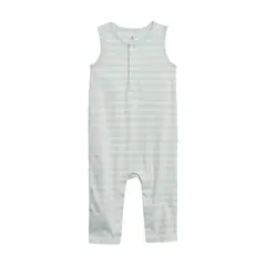 GAP - Enterito Stripe Recién Nacido Celeste