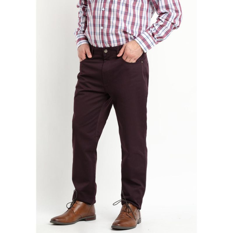 KOTTING - Pantalon 5 Bolsillos Tc Twill Uva KOTTING