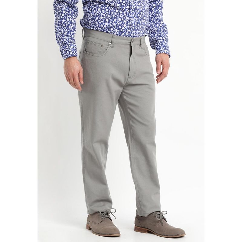 KOTTING - Pantalon Canvas 5 Bolsillos Spandex Gris KOTTING