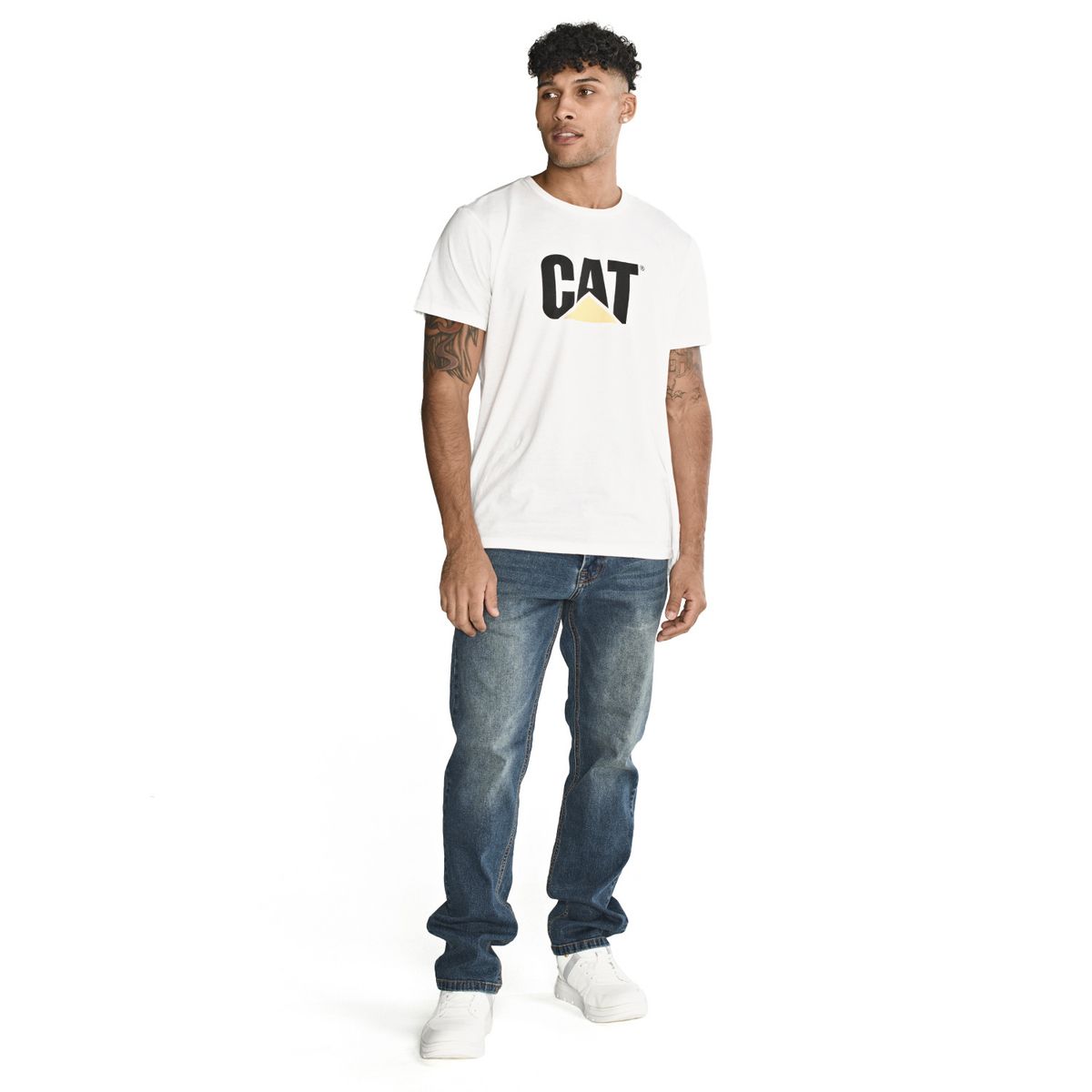 CAT - Jeans Casual Triblend Stretch Den Azul Hombre CAT