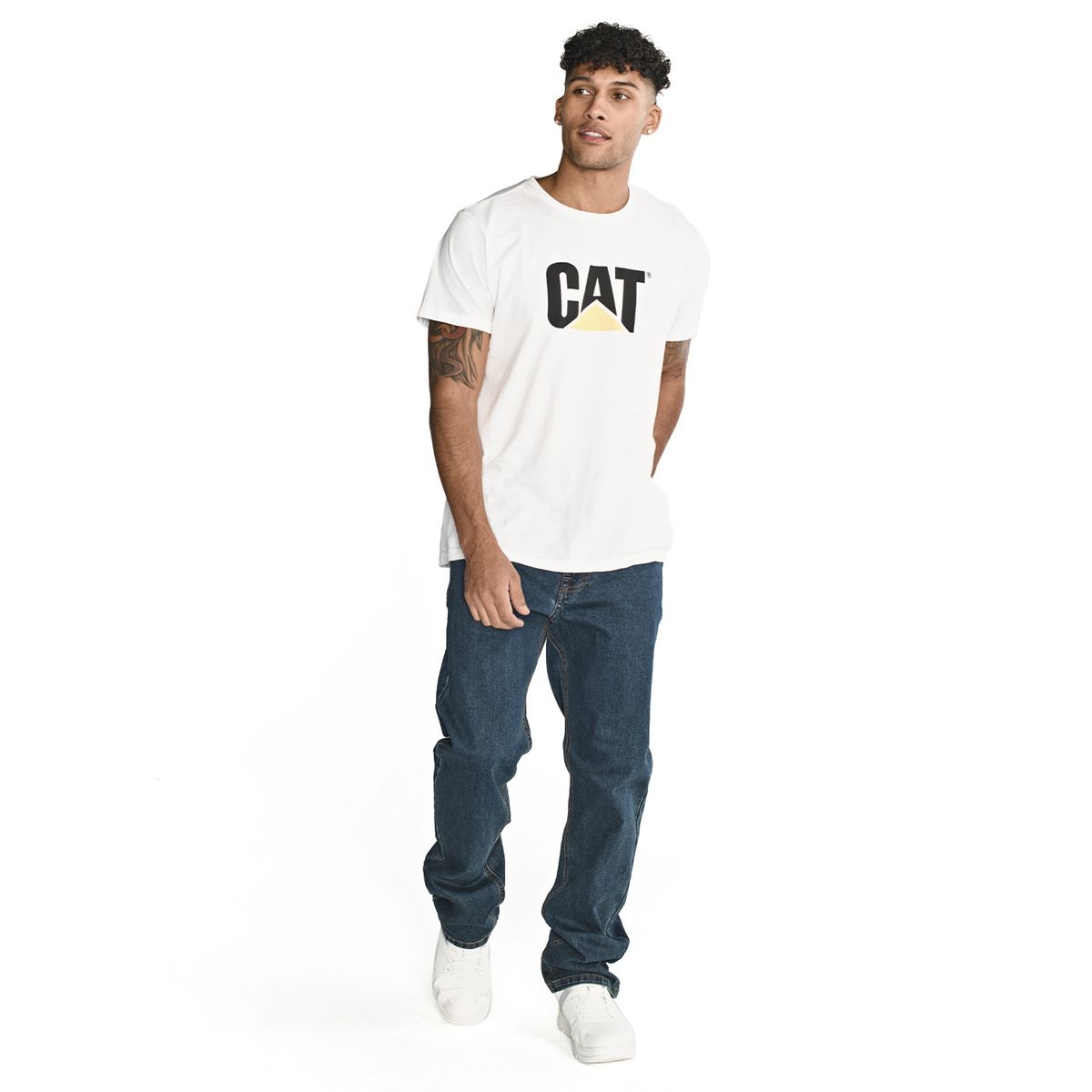 CAT - Jeans Casual Triblend Stretch Dens Azul Hombre CAT