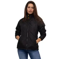 CAT - Chaqueta W Mediumweight Insul Negro Mujer