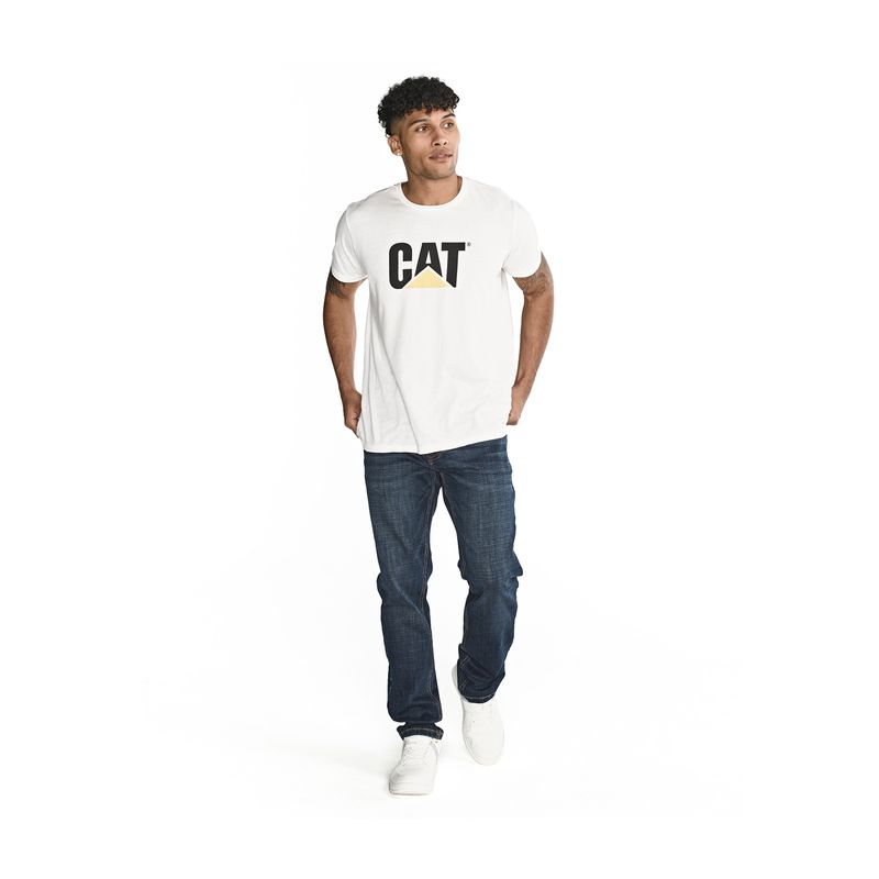 CAT - Jeans Coolmax Denim Slim Blanco Hombre CAT