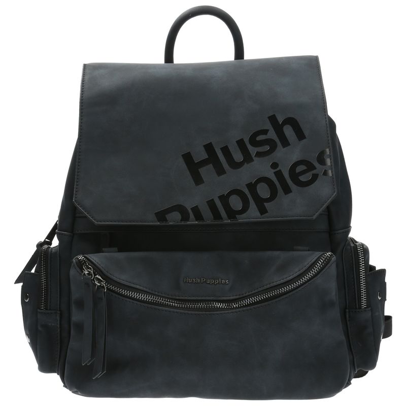 HUSH PUPPIES - Mochila Hudson Back Negro Mujer HUSH PUPPIES