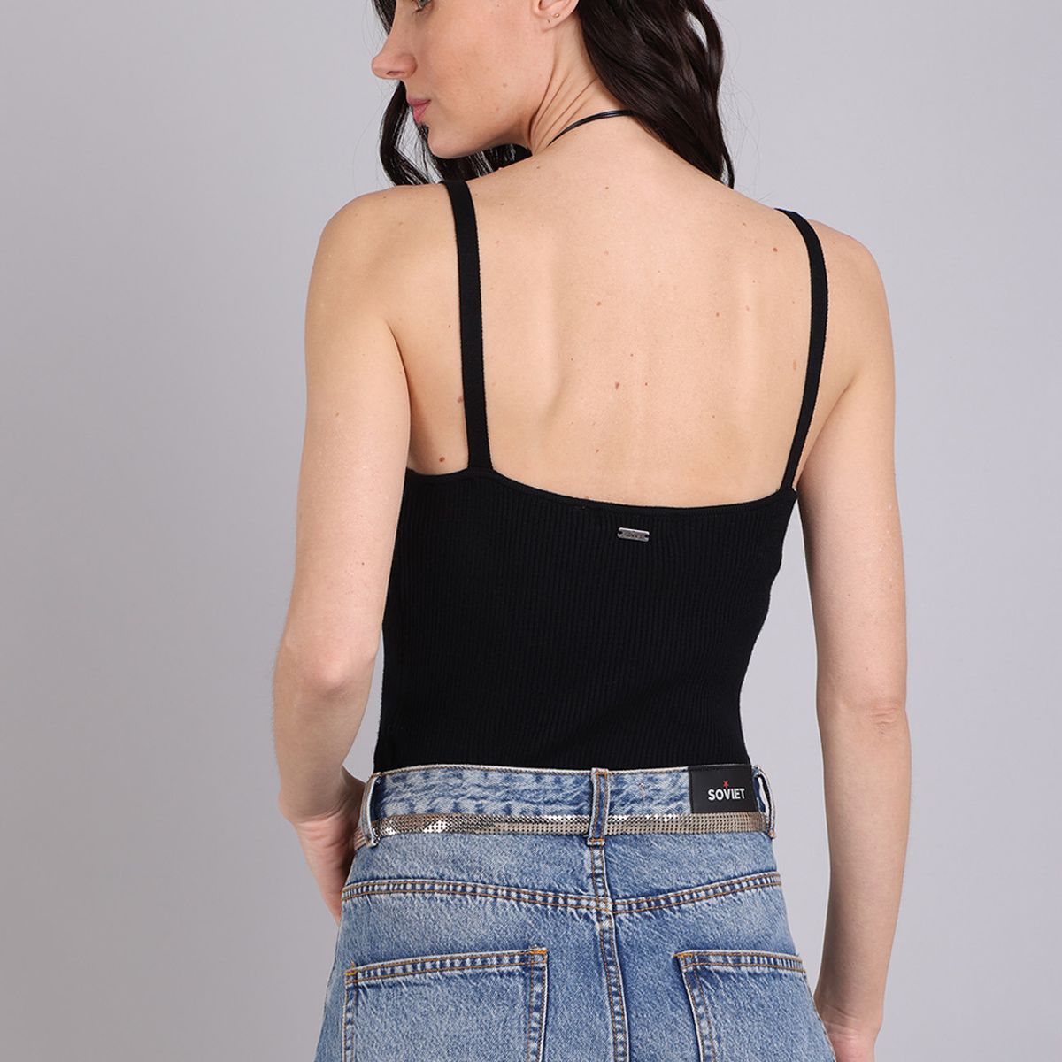 SOVIET - Top Tejido Acanalado Mujer Soviet SOVIET