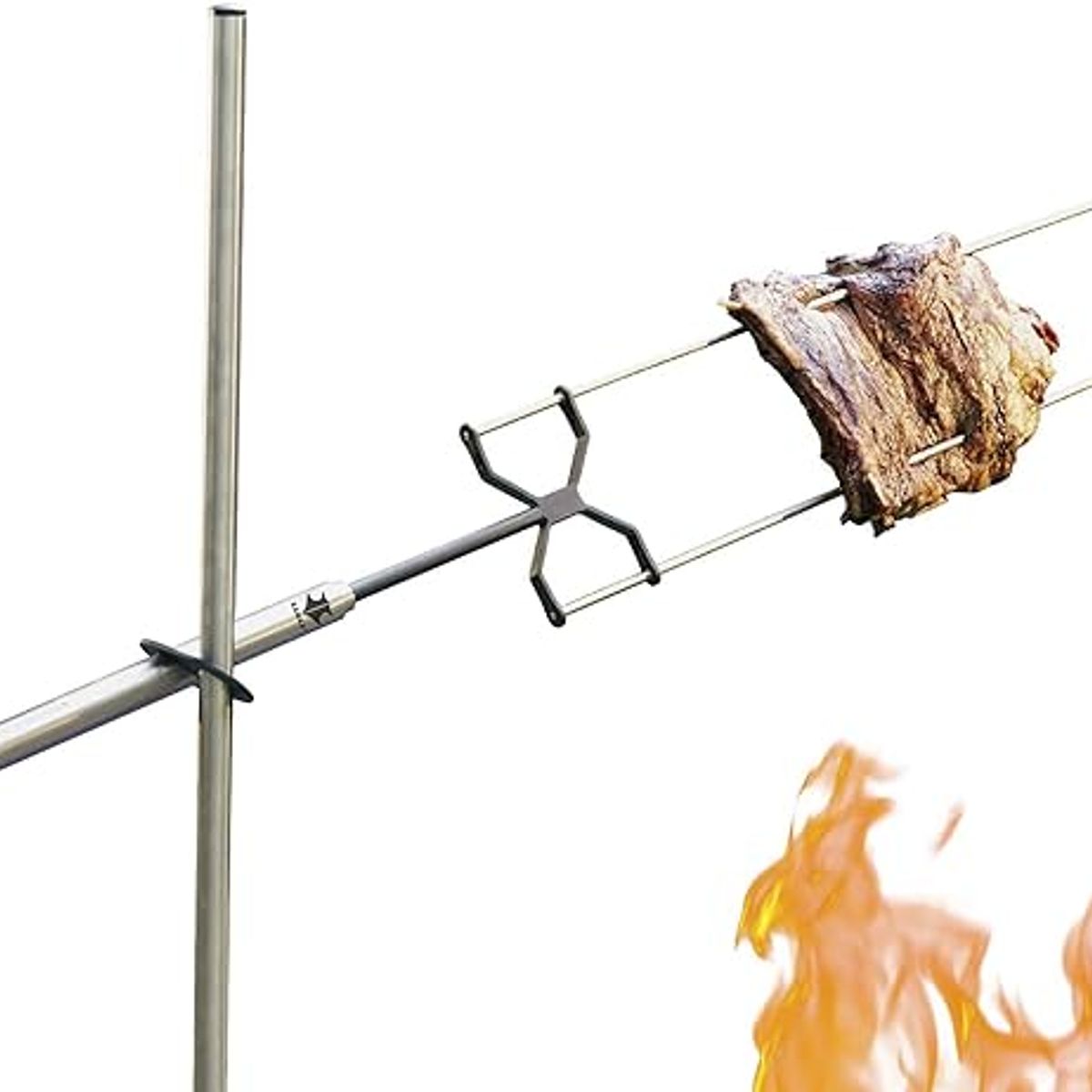 KANKA - KANKA - Asador Con Motor - Spiedo a Pilas y 220v El Original