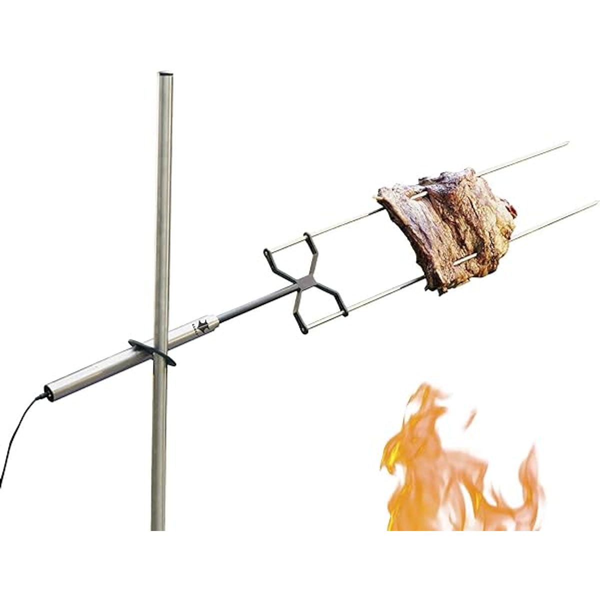 KANKA - KANKA - Asador Con Motor - Spiedo a Pilas y 220v El Original