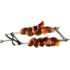 KANKA - - Doble Vara Para Picaña Brochetas Y Cortes Delgados