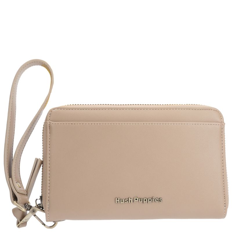 HUSH PUPPIES - Billetera Dering Wallet Beige Mujer HUSH PUPPIES