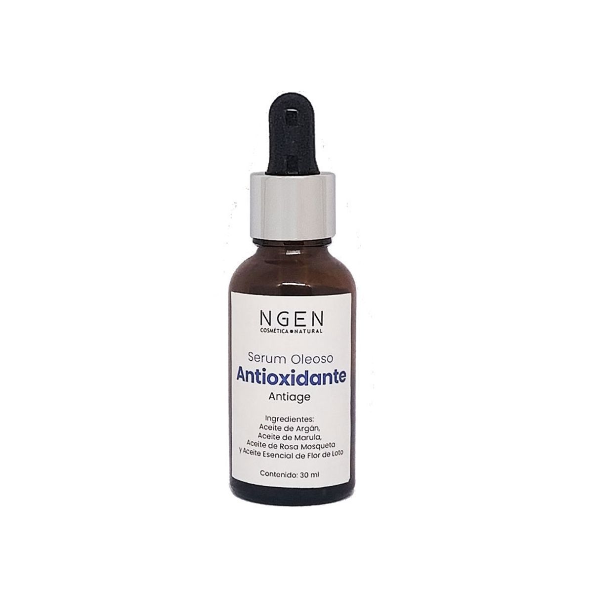 COSMETICA NATURAL NGEN - Serum Antioxidante Oleoso 100% Natural.-