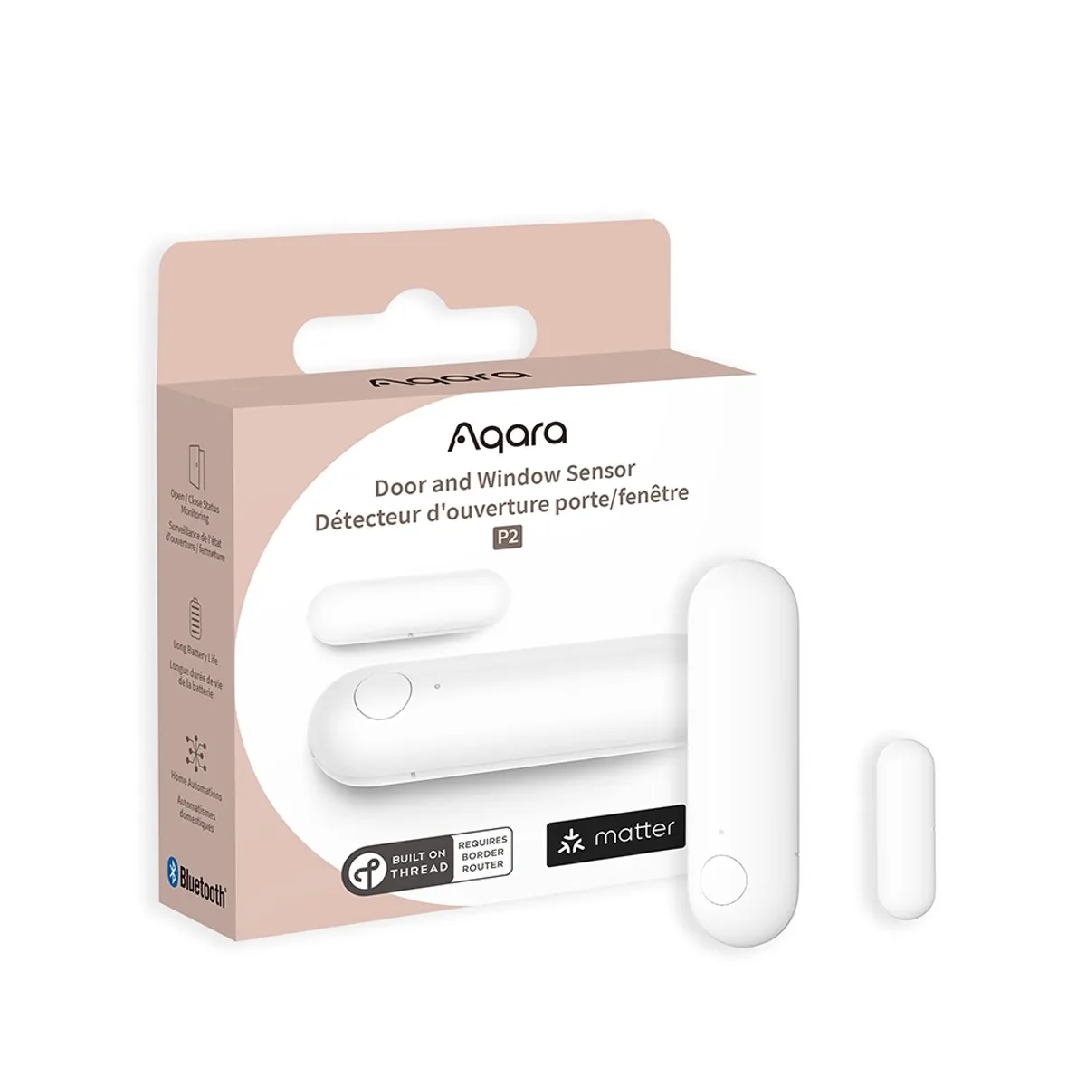 AQARA - Sensor de Puerta y Ventana Matter P2 Aqara