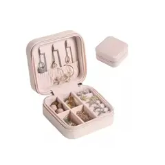 GENERICO - Joyero Caja De Joya Pequeño Y Portátil Organizador De Viaje