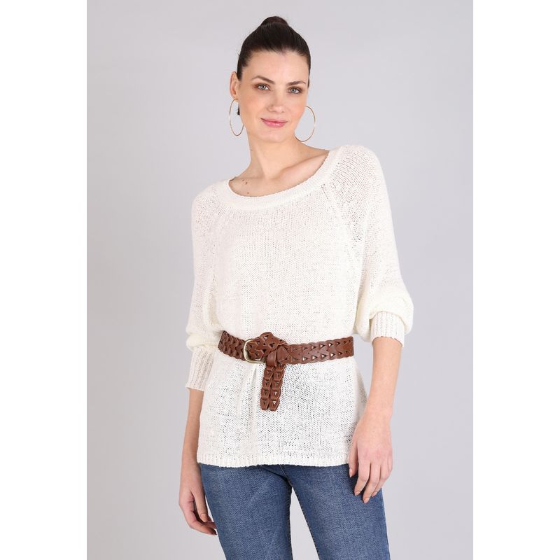 SOVIET - Sweater Cuello Redondo Mujer Soviet SOVIET
