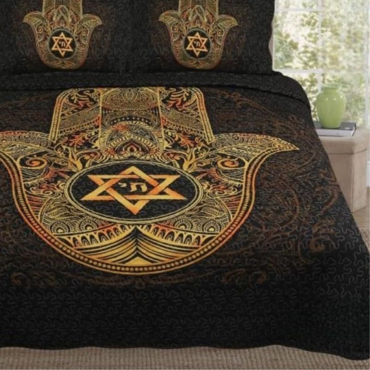 GENERICO - Cubrecamas de verano Quilt 2 Plazas diseños Estampados