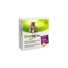 BAYER - Drontal Plus 10kg 2 tabletas Antiparasitario