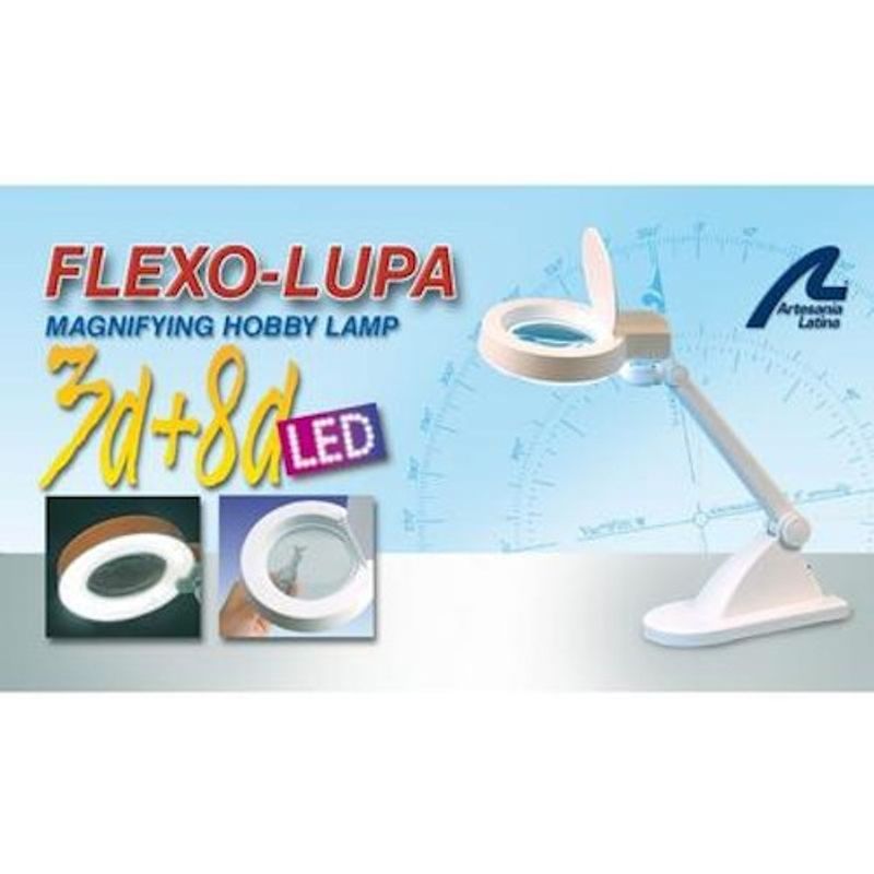 LATINA - LATINA 27117 FLEXO LUPA LED