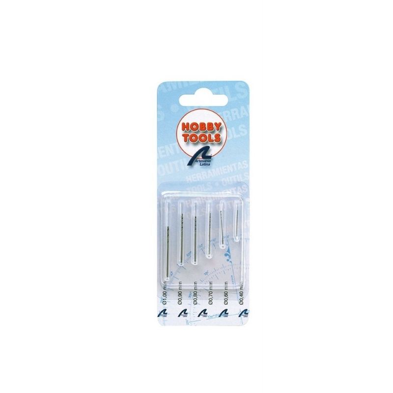 LATINA - LATINA 27218 JUEGO DE 6 MINIBROCAS HSS DE 0.4 A 1MM