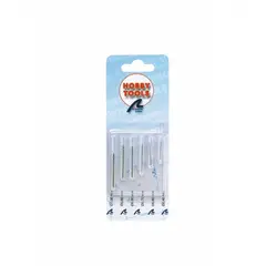LATINA - 27218 JUEGO DE 6 MINIBROCAS HSS DE 0.4 A 1MM