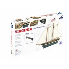 LATINA - 22115 1:40 NEW VIRGINIA SCHOONER