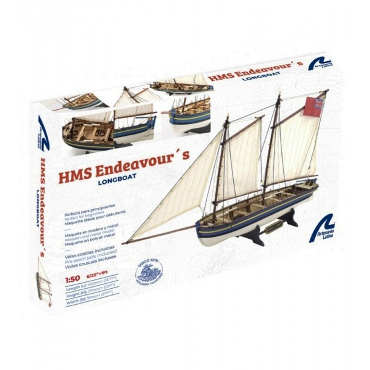 LATINA - LATINA 19005 HMS ENDEAVOURS 1:50