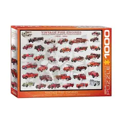 EUROGRAPHICS - 6000-0239 VINTAGE FIRE ENGINES PUZZLE 1000