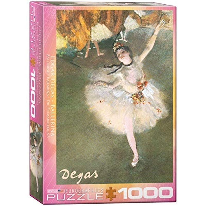 EUROGRAPHICS - EUROGRAPHICS 6000-2033 BALLERINA BY EDGAR DEGAS PUZZLE 1000