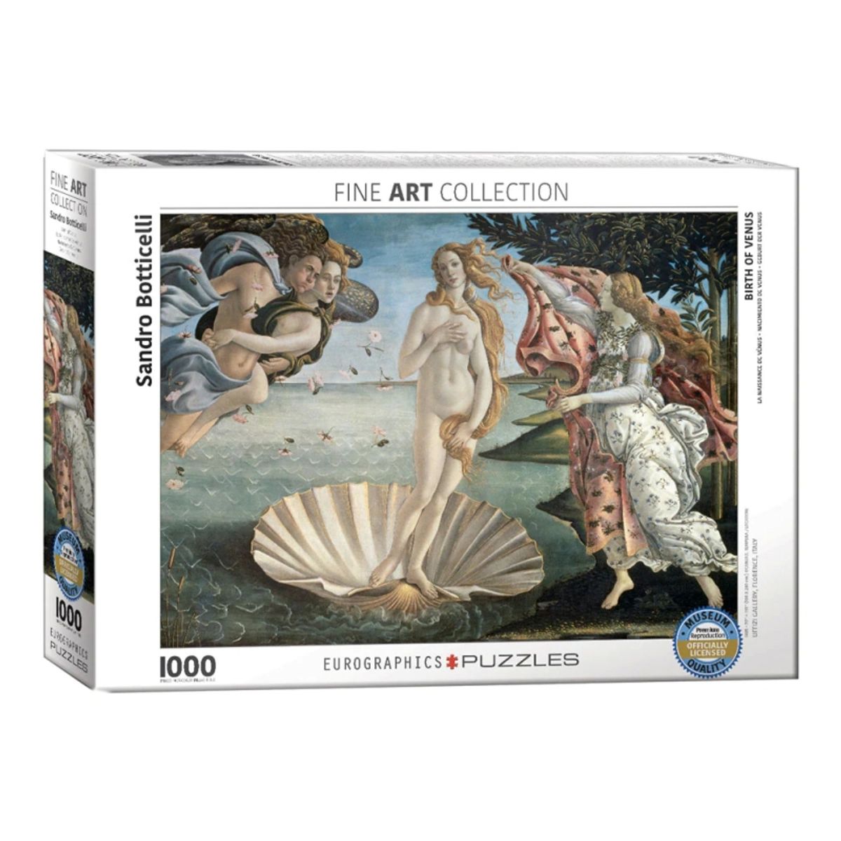 EUROGRAPHICS - EUROGRAPHICS 6000-5001 BIRTH OF VENUS PUZZLE 1000 PIEZAS