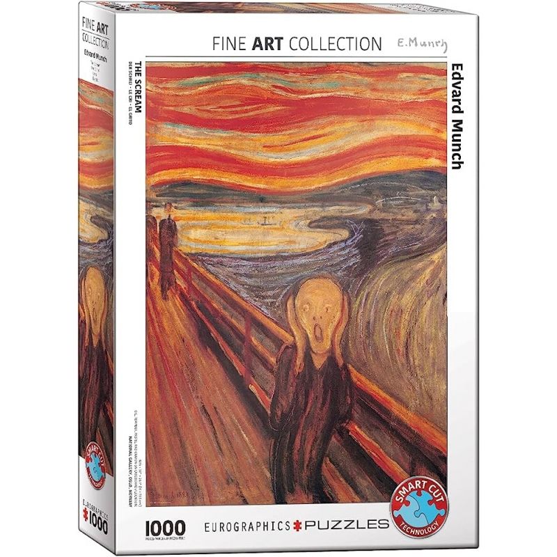 EUROGRAPHICS - EUROGRAPHICS 6000-4489 THE SCREAM BY EDVARD MUNCH PUZZLE
