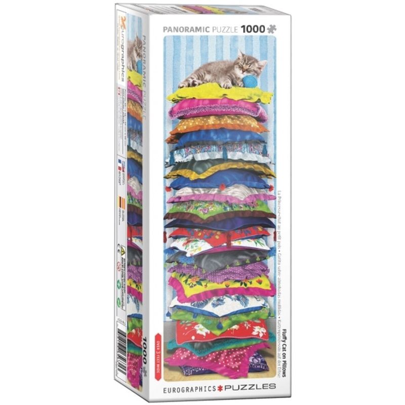 EUROGRAPHICS - EUROGRAPHICS 6010-5631 FLUFFY KITTY ON PILLOWS PUZZLE 1000