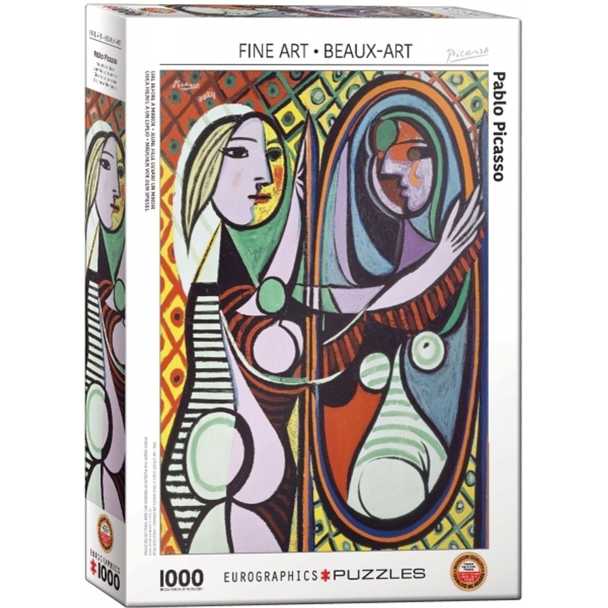 EUROGRAPHICS - EUROGRAPHICS 6000-5853 PICASSO GIRL INFRONT OF MIRROR PUZZLE