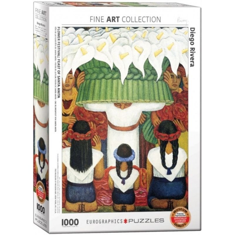EUROGRAPHICS - EUROGRAPHICS 6000-0798 FLOWER FESTIVAL FEAST PUZZLE 1000