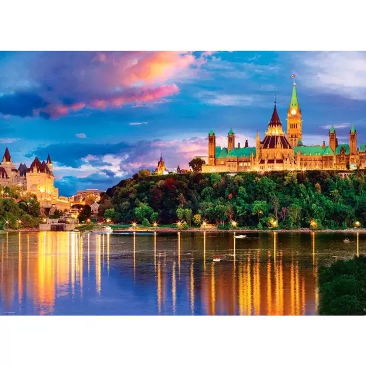 EUROGRAPHICS - EUROGRAPHICS 6000-0739 OTTAWA PARLIAMENT HILL PUZZLE 1000