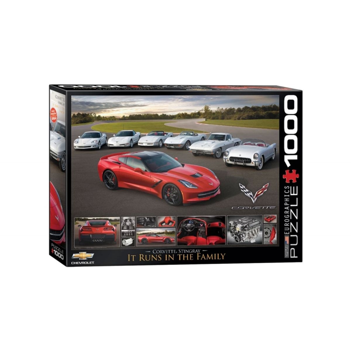 EUROGRAPHICS - EUROGRAPHICS 6000-0736 2014 CORVETTE STINGRAY PUZZLE 1000