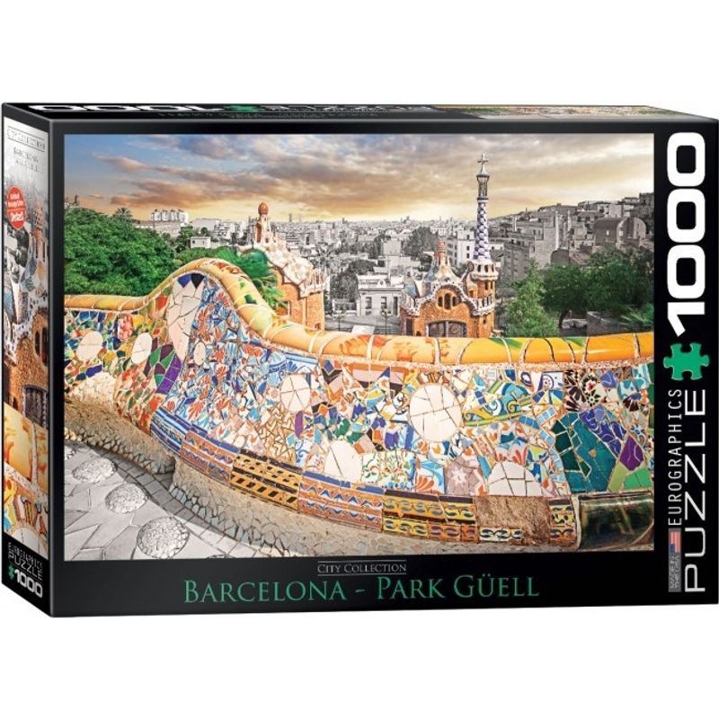 EUROGRAPHICS - EUROGRAPHICS 6000-0768 BARCELONA PARK GUELL PUZZLE 1000