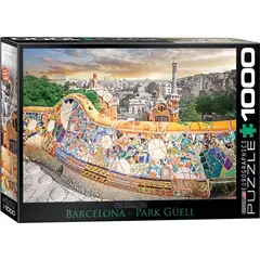 EUROGRAPHICS - 6000-0768 BARCELONA PARK GUELL PUZZLE 1000
