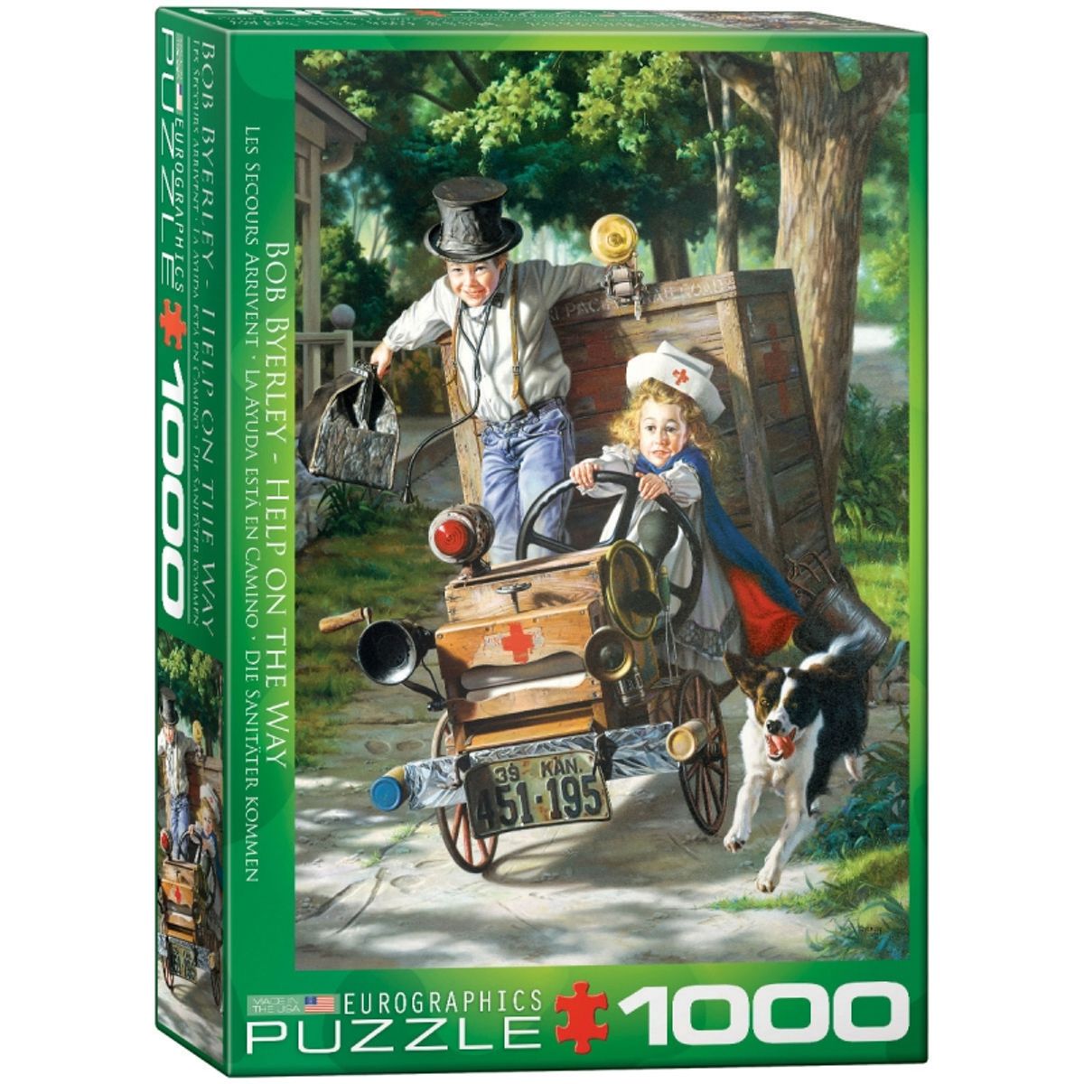 EUROGRAPHICS - EUROGRAPHICS 6000-0439 HELP ON THE WAY BY BOB BYERLEY PUZZLE