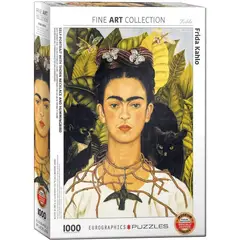 EUROGRAPHICS - 6000-0802 SELF PORTRAIT WITH HUMMINGBIRD PUZZLE