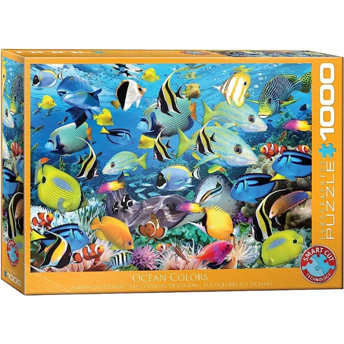 EUROGRAPHICS - EUROGRAPHICS 6000-0625 OCEAN COLORS PUZZLE 1000 PIEZAS