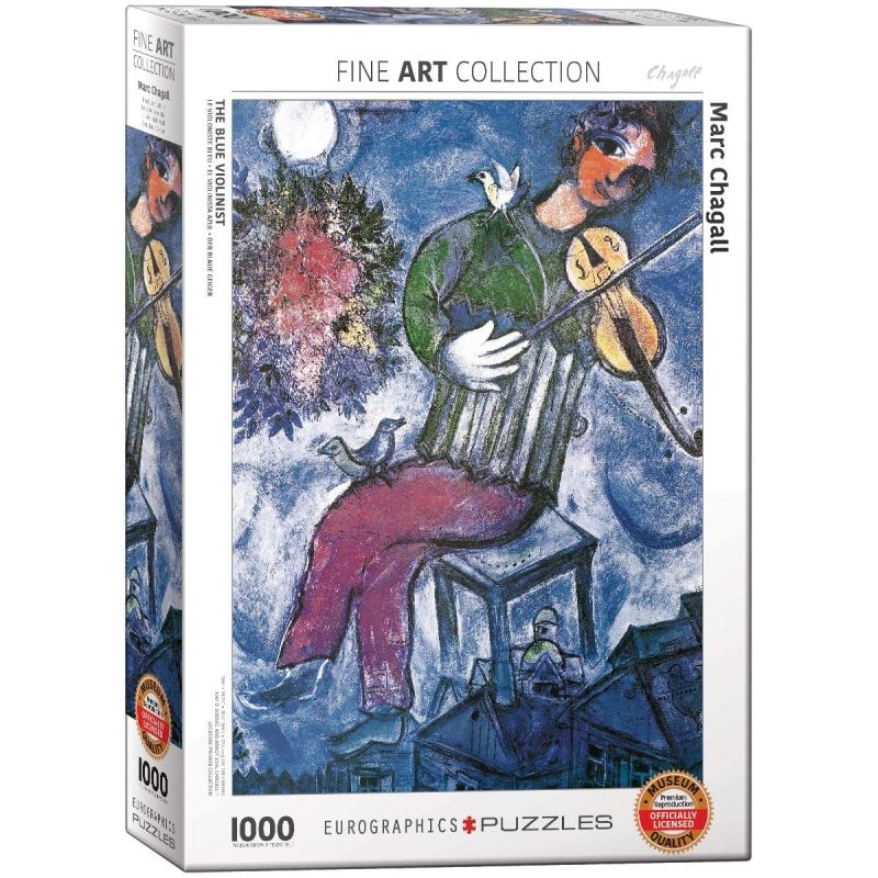 EUROGRAPHICS - EUROGRAPHICS 6000-0852 MARC CHAGALL LE VIOLONISTE BLEU