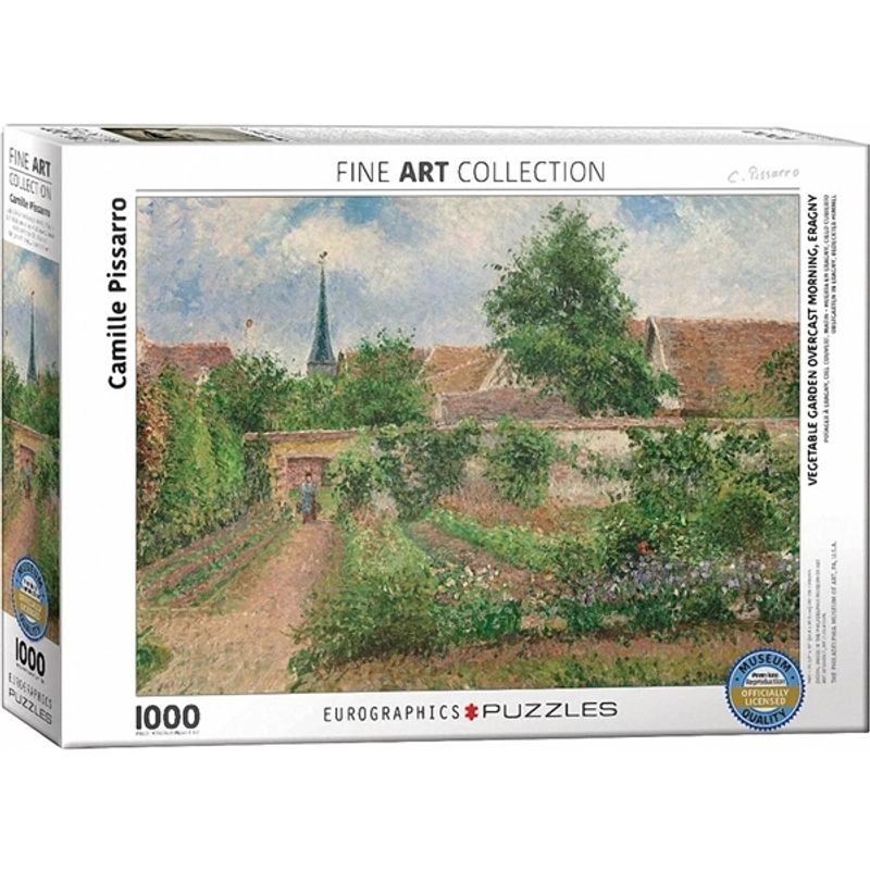 EUROGRAPHICS - EUROGRAPHICS 6000-0825 VEGETABLE GARDEN OVERCAST PUZZLE 1000