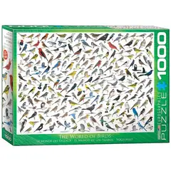 EUROGRAPHICS - 6000-0821 THE WORLD OF BIRDS PUZZLE 1000 PIEZAS