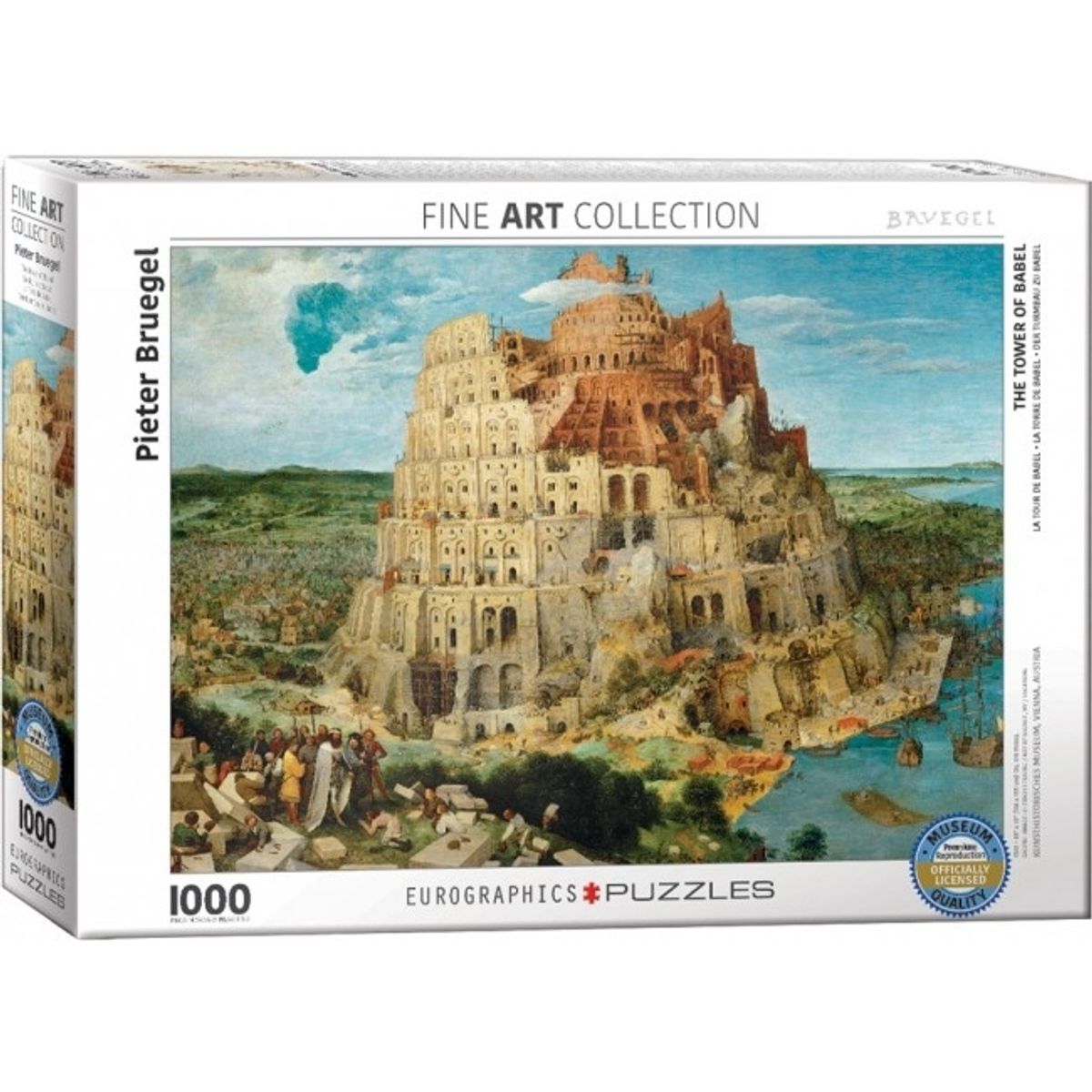 EUROGRAPHICS - EUROGRAPHICS 6000-0837 THE TOWER OF BABEL PUZZLE 1000 PIEZAS