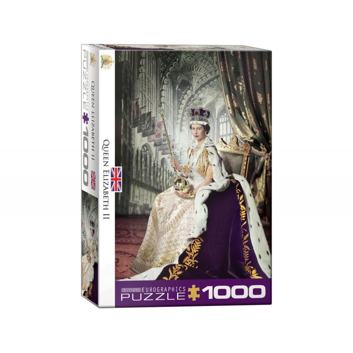 EUROGRAPHICS - EUROGRAPHICS 6000-0919 QUEEN ELIZABETH II PUZZLE 1000 PIEZAS